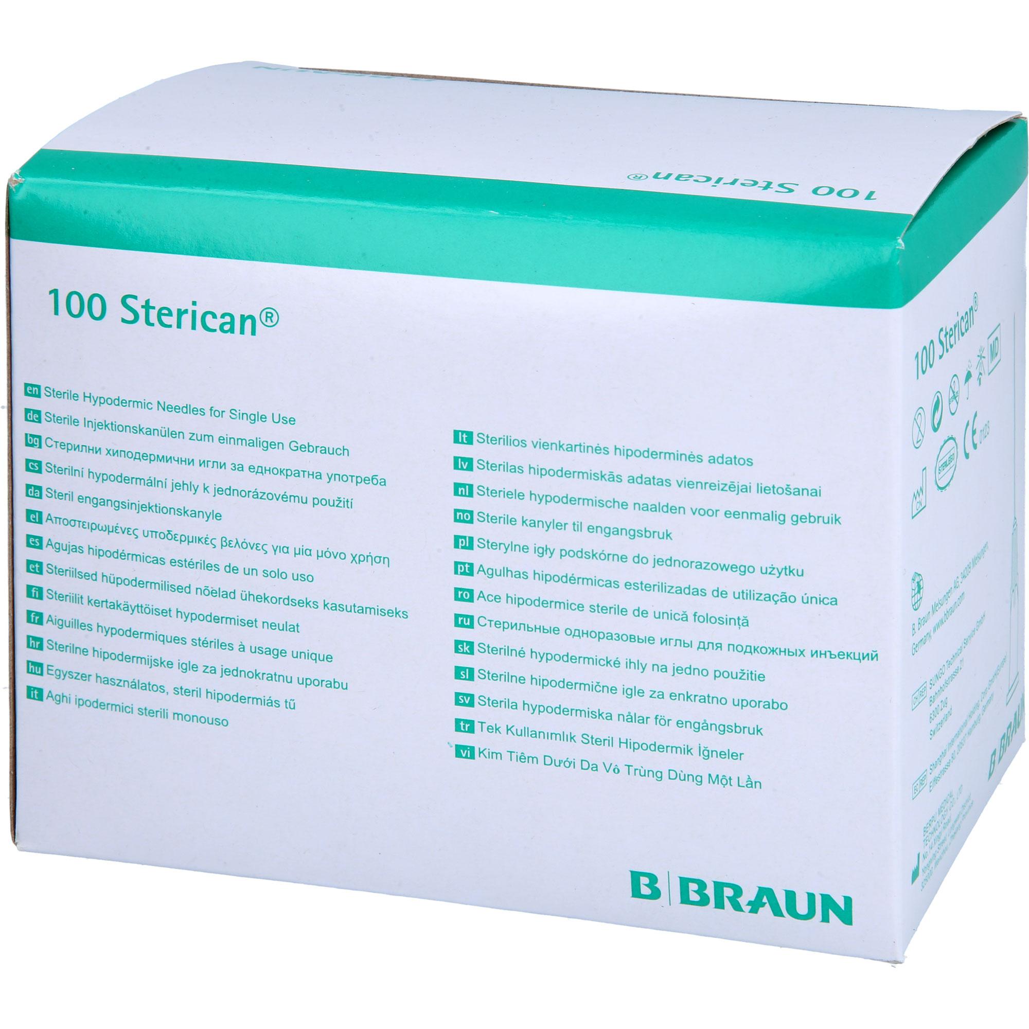 Sterican Einmalkanüle 22G 40 Mm 100 St B. Braun Melsungen bei onfy.de kaufen 18746496