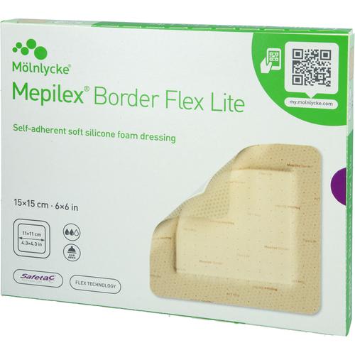 Mepilex Border Flex Lite Schaumverband 15x15 cm 5 St Docpharm bei onfy.de kaufen 20099443