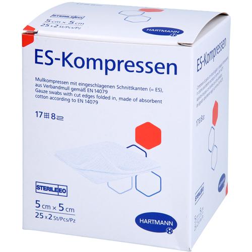Es-Kompressen Steril 5x5 cm 8Fach 25x2 St Medi-Spezial bei onfy.de kaufen 19769849