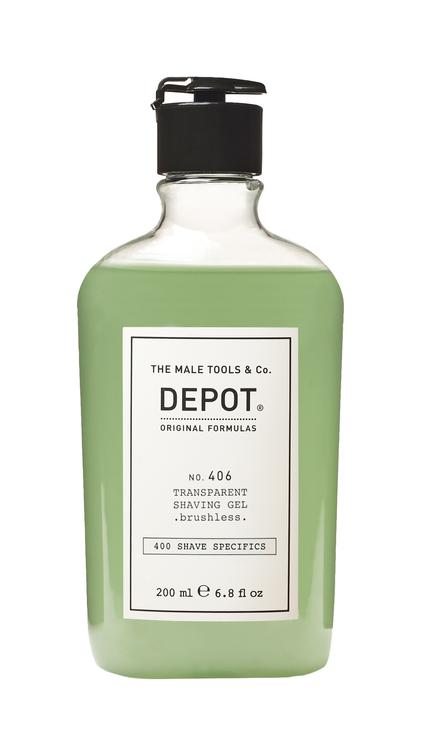 Depot No. 406 Transparent Brushless Rasiergel 200 ml Depot bei onfy.de kaufen 8032274012863