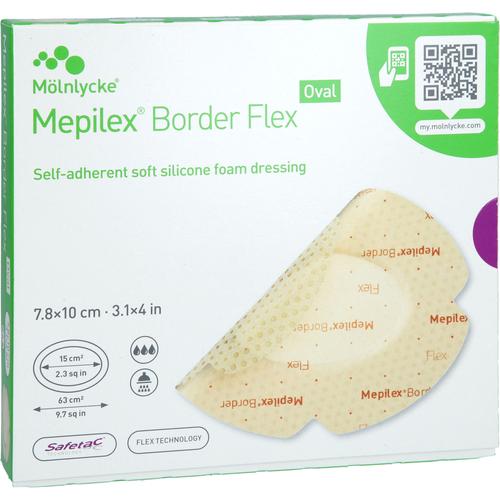 Mepilex Border Flex Schaumverb.haft.7.8x10 cm Oval 5 St ToValCare bei onfy.de kaufen 19786026