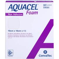 Aquacel Foam Nicht Adhäsiv 10x10 cm Verband null