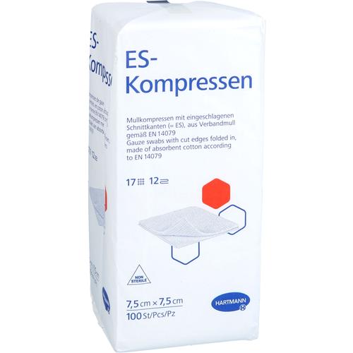 Es-Kompressen Unsteril 7.5x7.5 cm 12Fach 100 St Avitamed bei onfy.de kaufen 19469403
