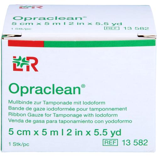 Opraclean Mullbinde Z.tampon.m.jodoform 5 cmx5 M 1 St ToRa Pharma bei onfy.de kaufen 17900908
