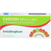 Cetirizin Micro Labs 10 mg Filmtabletten