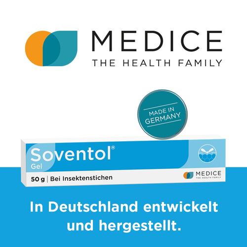 Soventol Gel bei Insektenstichen & Juckreiz auf der Haut 50 g MEDICE Arzneimittel Pütter bei onfy.de kaufen 00949649