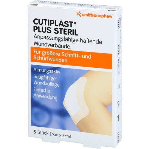 Cutiplast Plus Steril 5x7 cm Verband 5 St ToValCare bei onfy.de kaufen 19799514