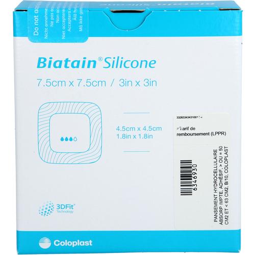 Biatain Silicone Schaumverband 7.5x7.5 cm 10 St Docpharm bei onfy.de kaufen 19846952
