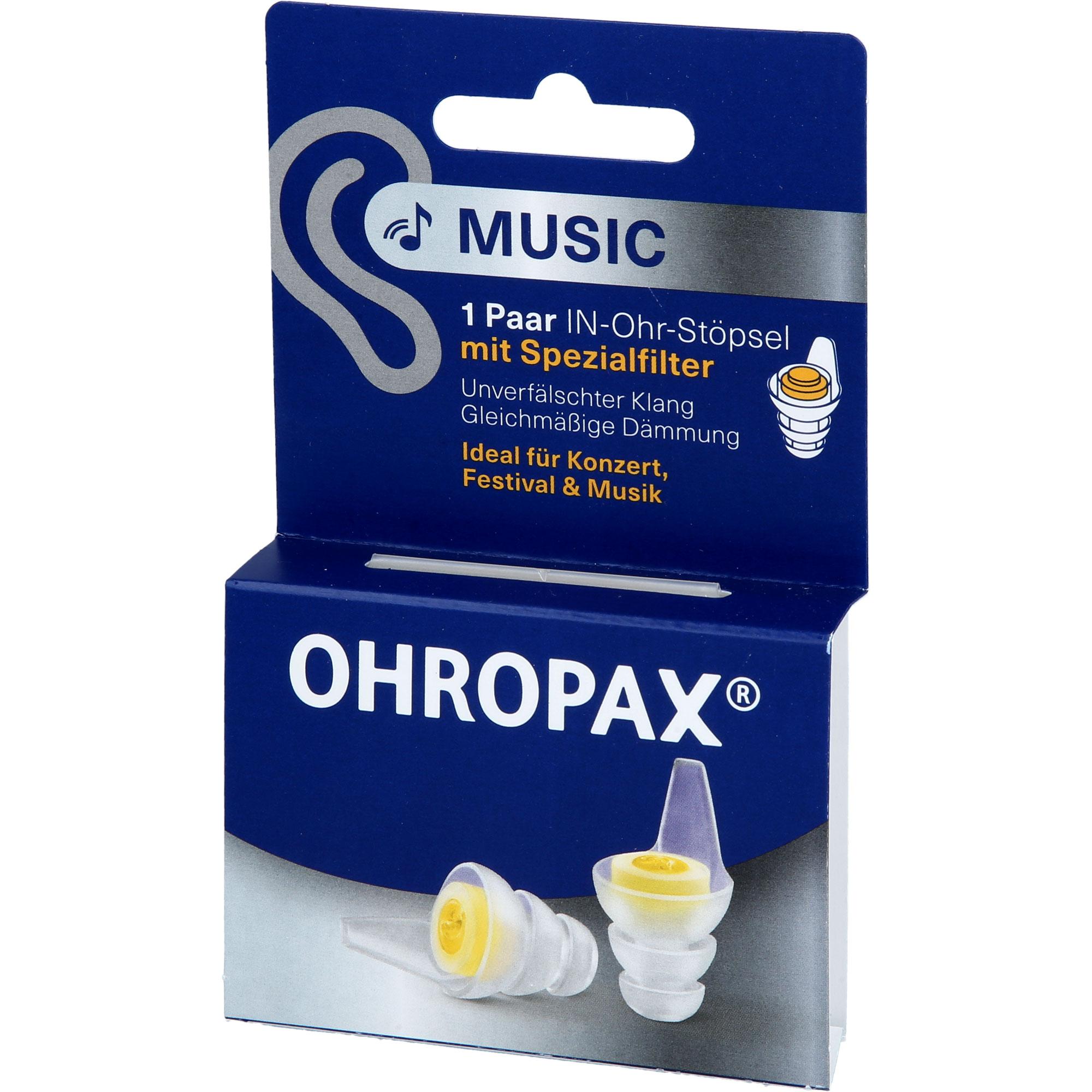 Ohropax Music Filterstoepsel In-Ohr 2 St OHROPAX bei onfy.de kaufen 19412751
