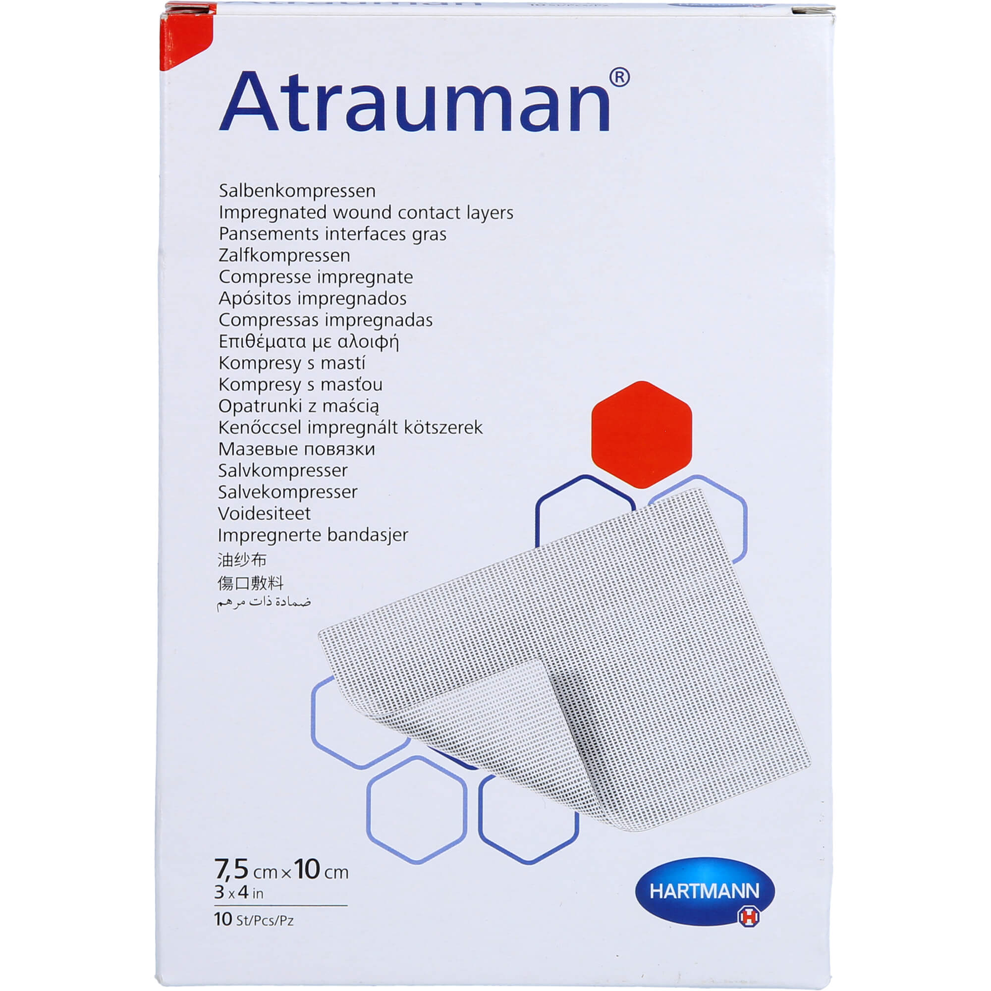 Atrauman 7.5x10 cm Steril Kompressen