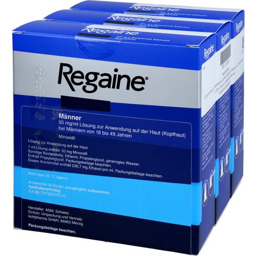 Regaine Männer 50 mg/ml Lsg. Z. Anw. A.d. Kopfhaut 3x60 ml kohlpharma bei onfy.de kaufen 19175021