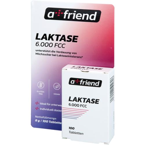 A Friend Laktase 6.000 Fcc bei Laktoseintoleranz 100 St MedGoNET bei onfy.de kaufen 19495292