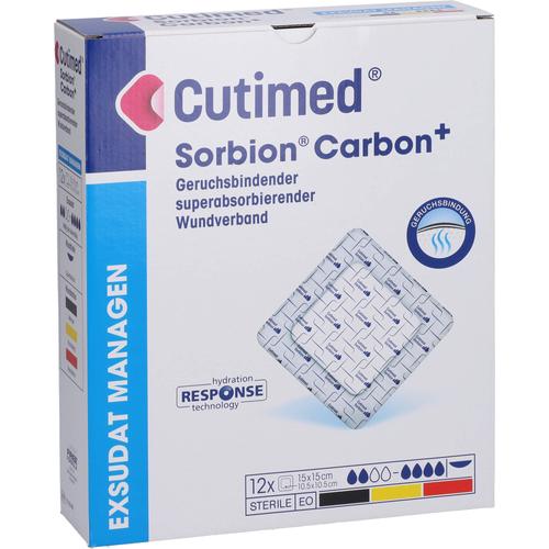 Cutimed Sorbion Carbon 15x15cm Steril 12 St BSN medical bei onfy.de kaufen 16792380