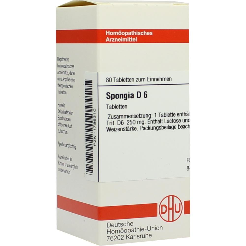 Spongia D 6