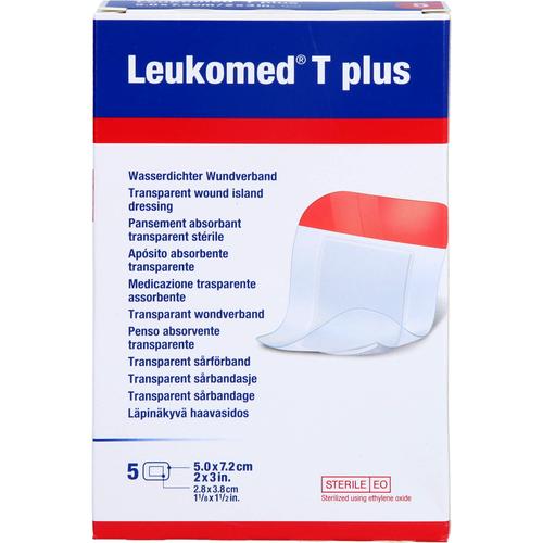 Leukomed Transp.plus Sterile Pflaster 5x7.2 cm 5 St 1001 Artikel Medical bei onfy.de kaufen 12657219