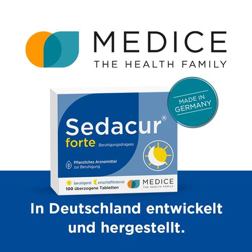 Sedacur forte bei Einschlafstörungen & Unruhezuständen 100 St MEDICE Arzneimittel Pütter bei onfy.de kaufen 06876733