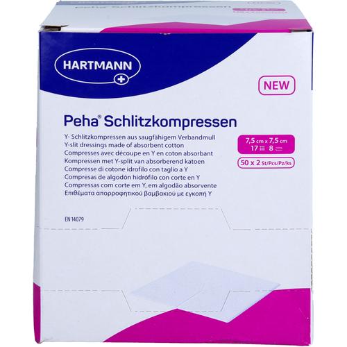 Peha Schlitzkompresse Steril 7.5x7.5cm 8Fach 50x2 St PAUL HARTMANN bei onfy.de kaufen 18445783