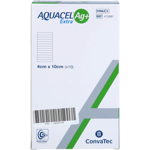 Aquacel Ag+ Extra 4x10 cm Kompressen 10 St 1001 Artikel Medical bei onfy.de kaufen 14413639