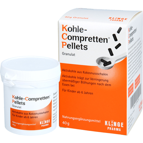 Kohle Compretten Pellets 40 g Klinge Pharma bei onfy.de kaufen 20184781