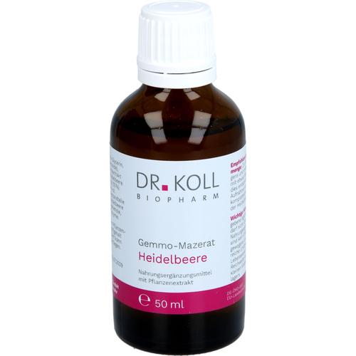 Gemmo-Mazerat Heidelbeere Dr. Koll Vacci.myrtillus 50 ml Dr. Koll Biopharm bei onfy.de kaufen 20059981