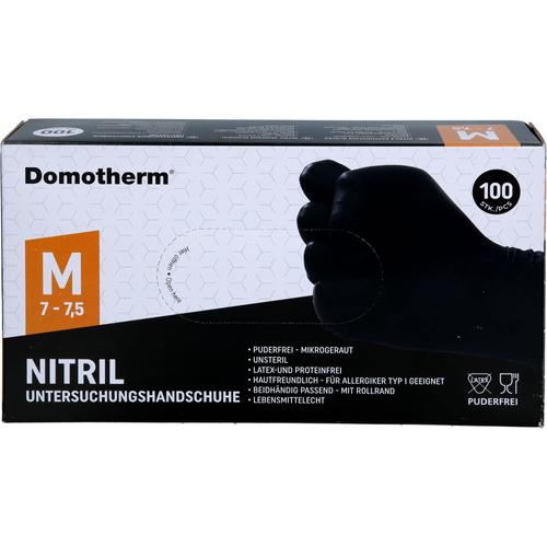 Domotherm Untersuchungshandschuhe Nitril M Schwarz 100 St Uebe Medical bei onfy.de kaufen 18489289