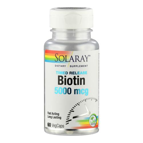 Biotin 5000 Mcg Solaray 60 St Supplementa bei onfy.de kaufen 17253490