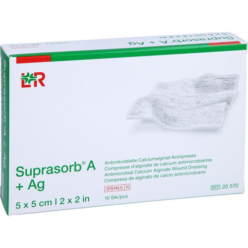 Suprasorb A+ag Antimik.cal.alginat Kompr. 5x5 cm 10 St Lohmann & Rauscher bei onfy.de kaufen 18749738