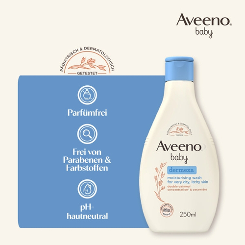 Aveeno Baby Dermexa Emollientien Duschcreme 250 ml Kenvue Germany GmbH (OTC) bei onfy.de kaufen 19899641
