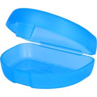 Zahnspangenbox Small Farbe Hellblau Transparent null