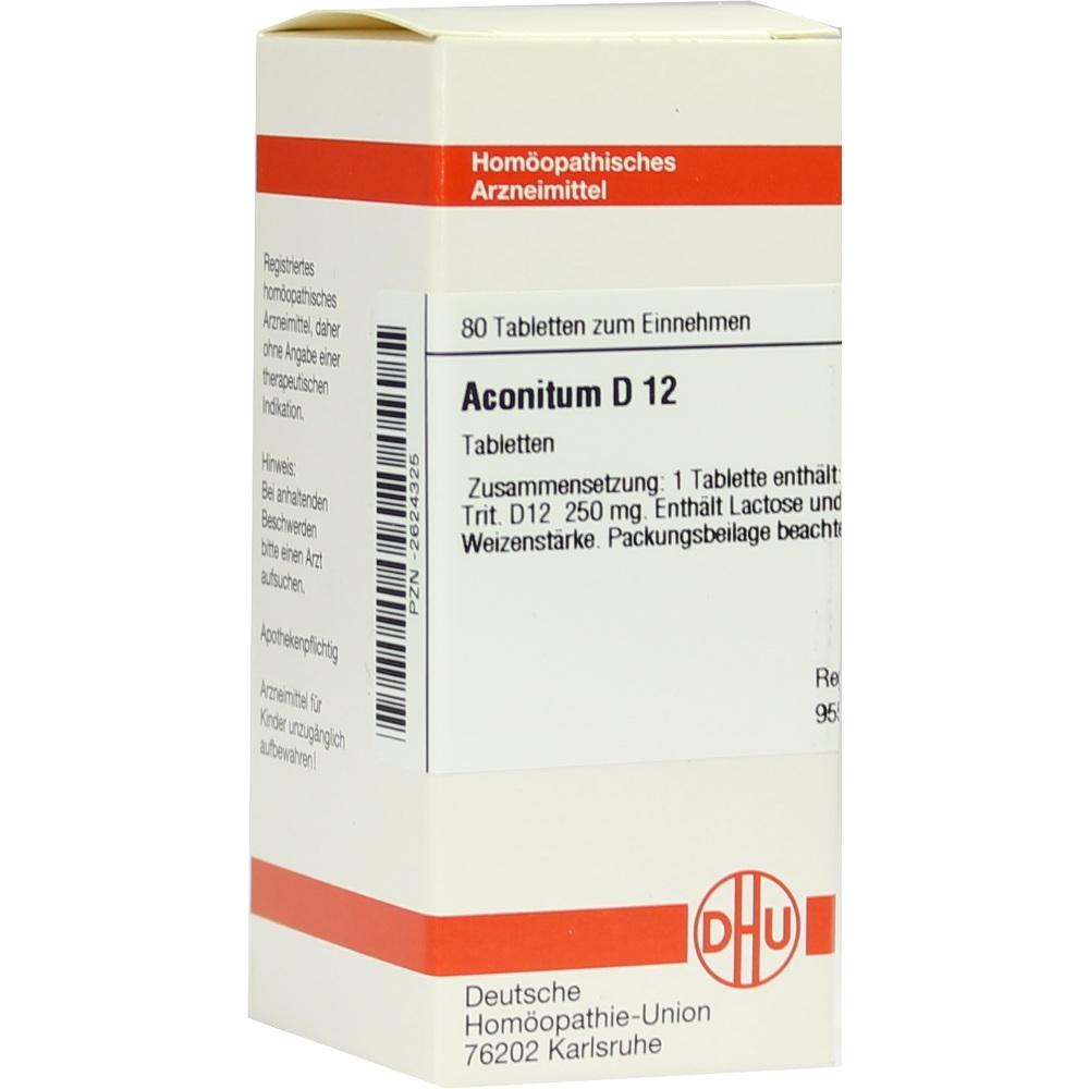 Aconitum D12 80 St DHU-Arzneimittel bei onfy.de kaufen 02624325