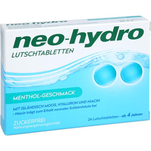 Neo-Hydro Lutschtabletten Menthol Zuckerfrei 24 St MCM KLOSTERFRAU Vertr. bei onfy.de kaufen 19306747