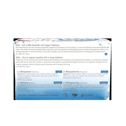 H&S Bio Entspannung 20x1.8 g H&S Tee - Gesellschaft bei onfy.de kaufen 17442601