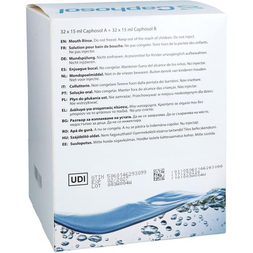 Caphosol 32 Anwendungen Wochenpackung 32 St Recordati Netherlands B.V. bei onfy.de kaufen 18156441