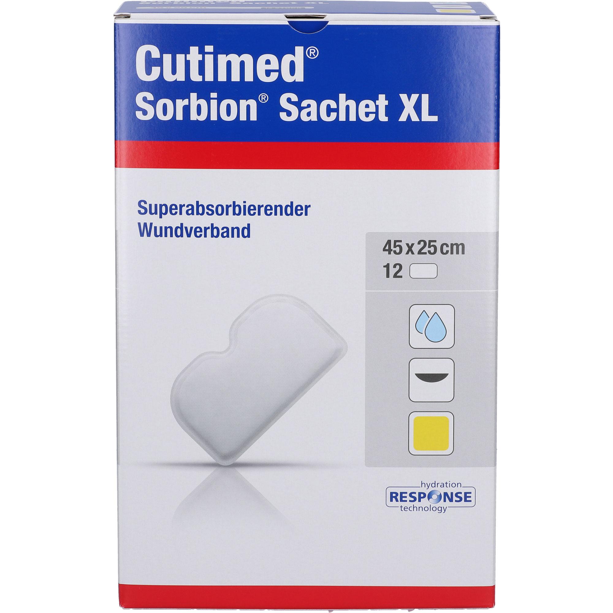Cutimed Sorbion Sachet Xl Wundauflage 25x45 cm null