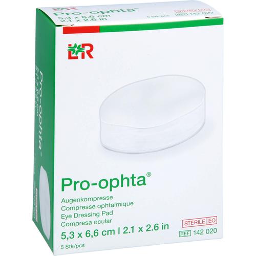 pro-Ophta Augenkompresse 5.3x6.6 cm Steril 5 St Lohmann & Rauscher bei onfy.de kaufen 17491700