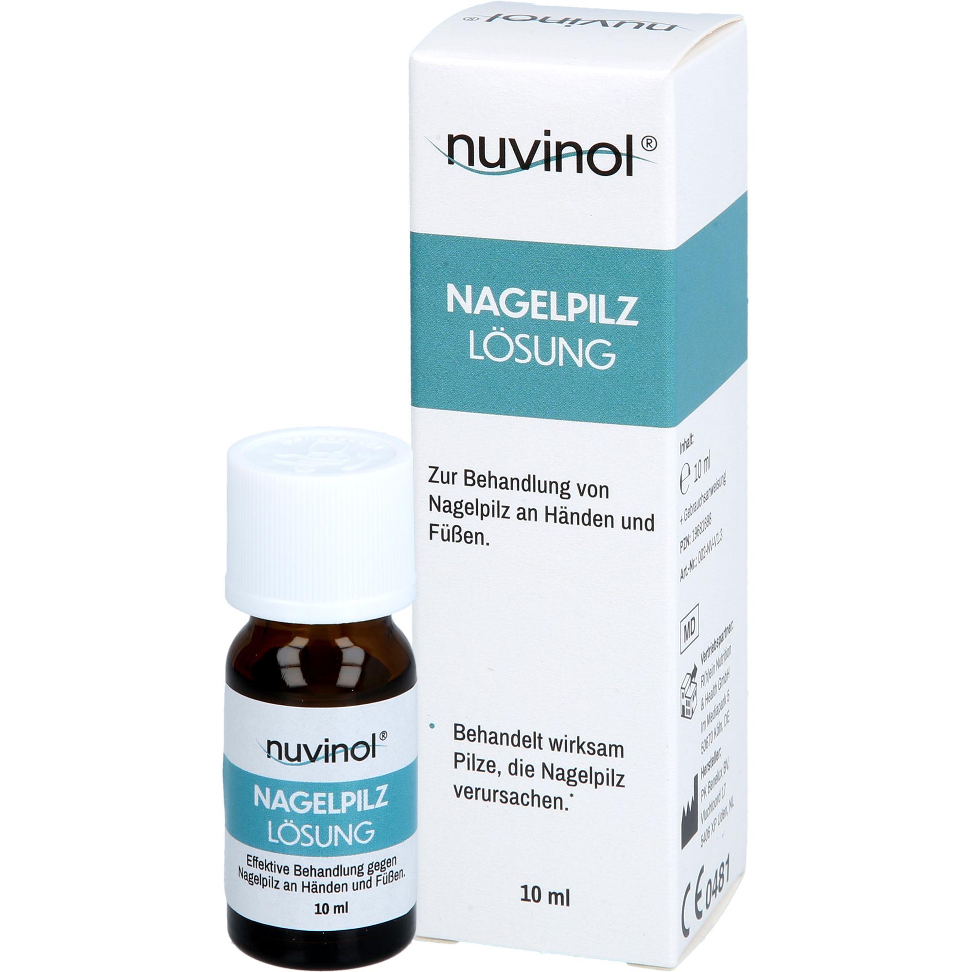Nuvinol Nagelpilz Lösung 10 ml R(h)ein Nutrition & Health bei onfy.de kaufen 19681698