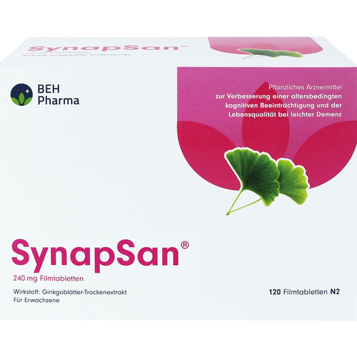 Synapsan 240 mg Filmtabletten 120 St BEH Pharma bei onfy.de kaufen 18673751