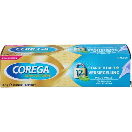 Corega Ultra Haftcreme Starker Halt + Versiegelung 40 g Haleon Germany bei onfy.de kaufen 19283963