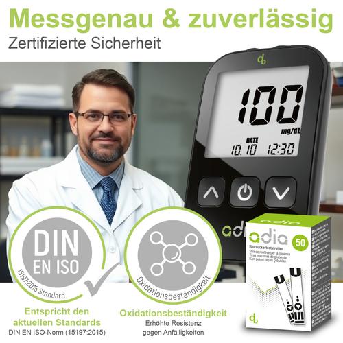 Adia Blutzuckerteststreifen 50 St diabetikerbedarf db bei onfy.de kaufen 11110447