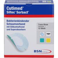 Cutimed Siltec Sorbact B Pu-Verb.7x10 cm Oval null