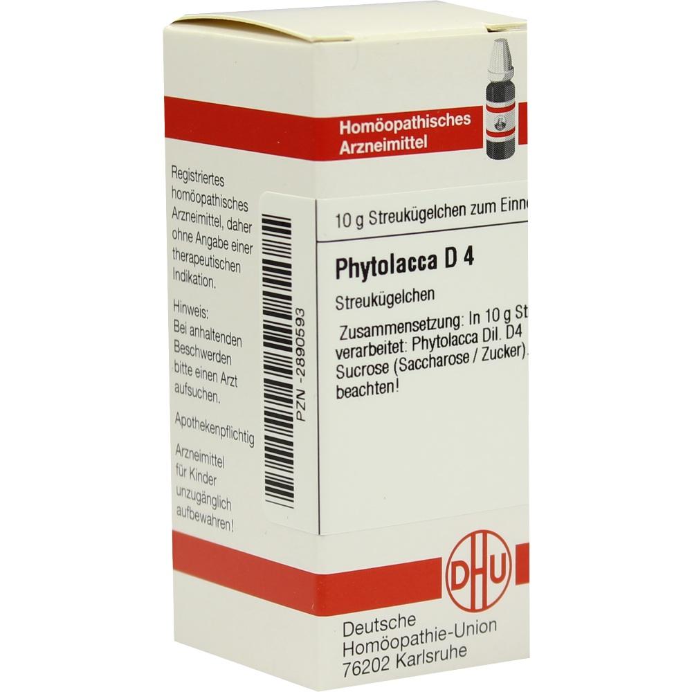 Phytolacca D 4 null