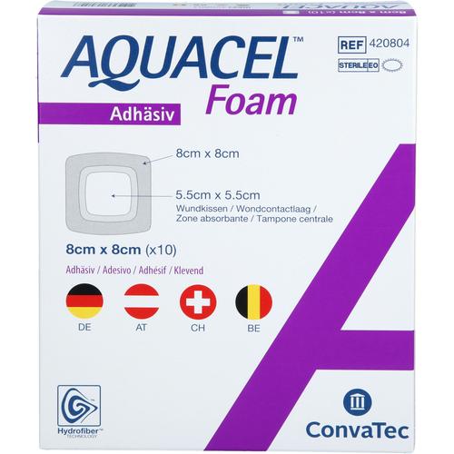 Aquacel Foam Adhäsiv 8x8 cm Verband 10 St Acti Medi bei onfy.de kaufen 19347930