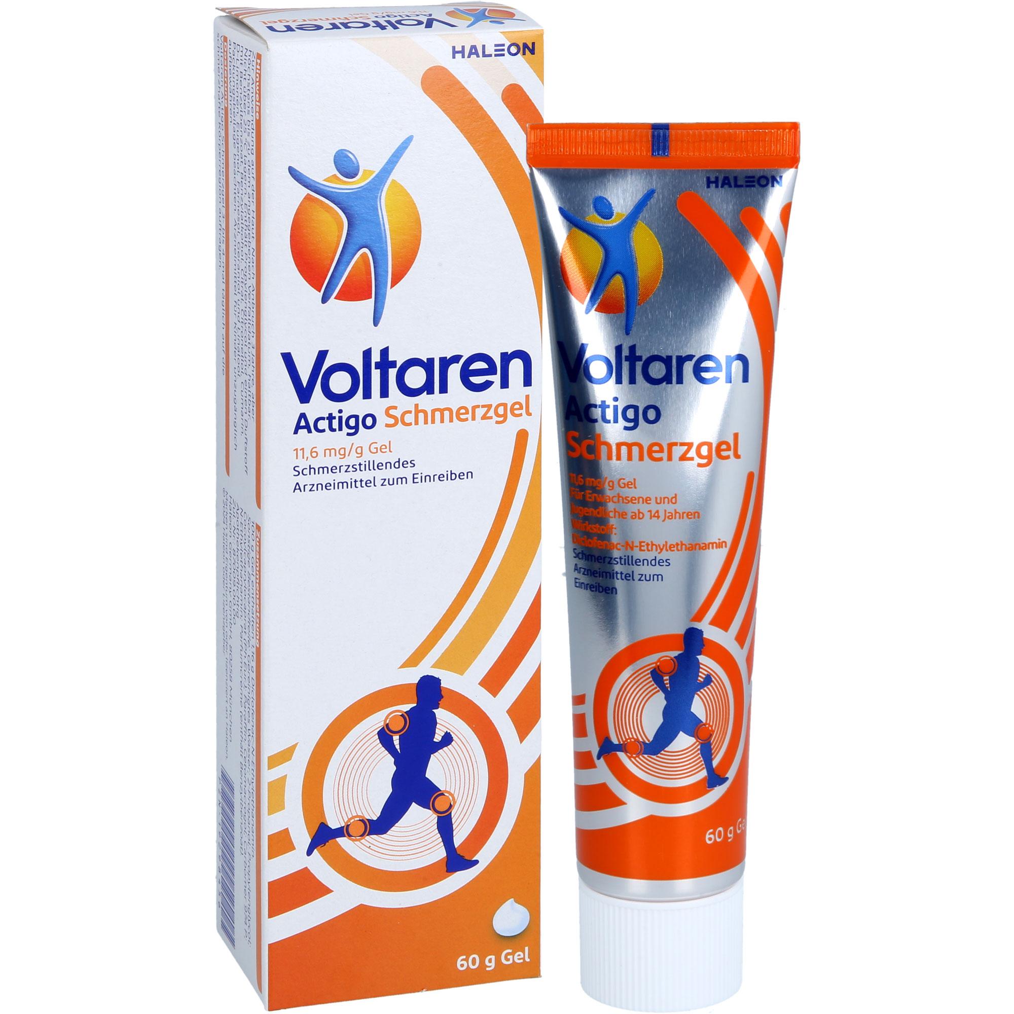 Voltaren Actigo Schmerzgel 11.6 mg/G Gel 60 g Haleon Germany bei onfy.de kaufen 19298456