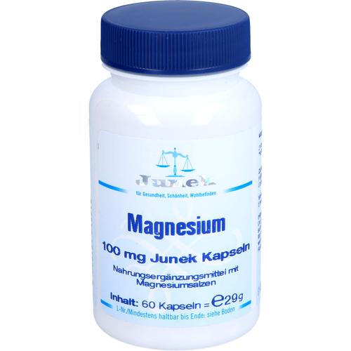 Magnesium 100mg Junek Kapseln 60 St Bios Medical Services bei onfy.de kaufen 03512350