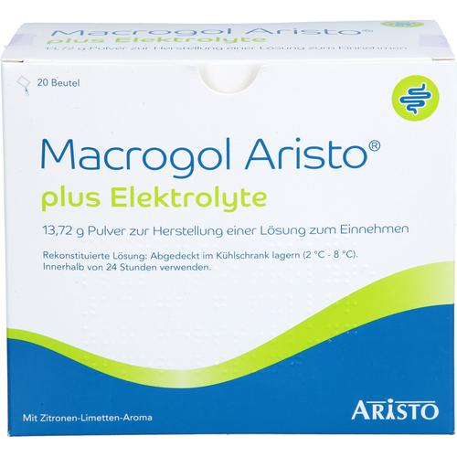 Macrogol Aristo Plus Elektrolyte 13.72 G 20 St Aristo Pharma bei onfy.de kaufen 18858545