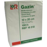 Gazin Kompresse 10x20cm 12Fach Op null