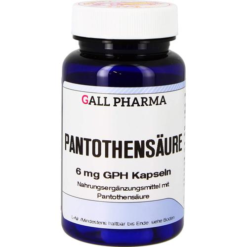Pantothensäure 6mg Gph Kapseln 180 St Hecht-Pharma bei onfy.de kaufen 00715489