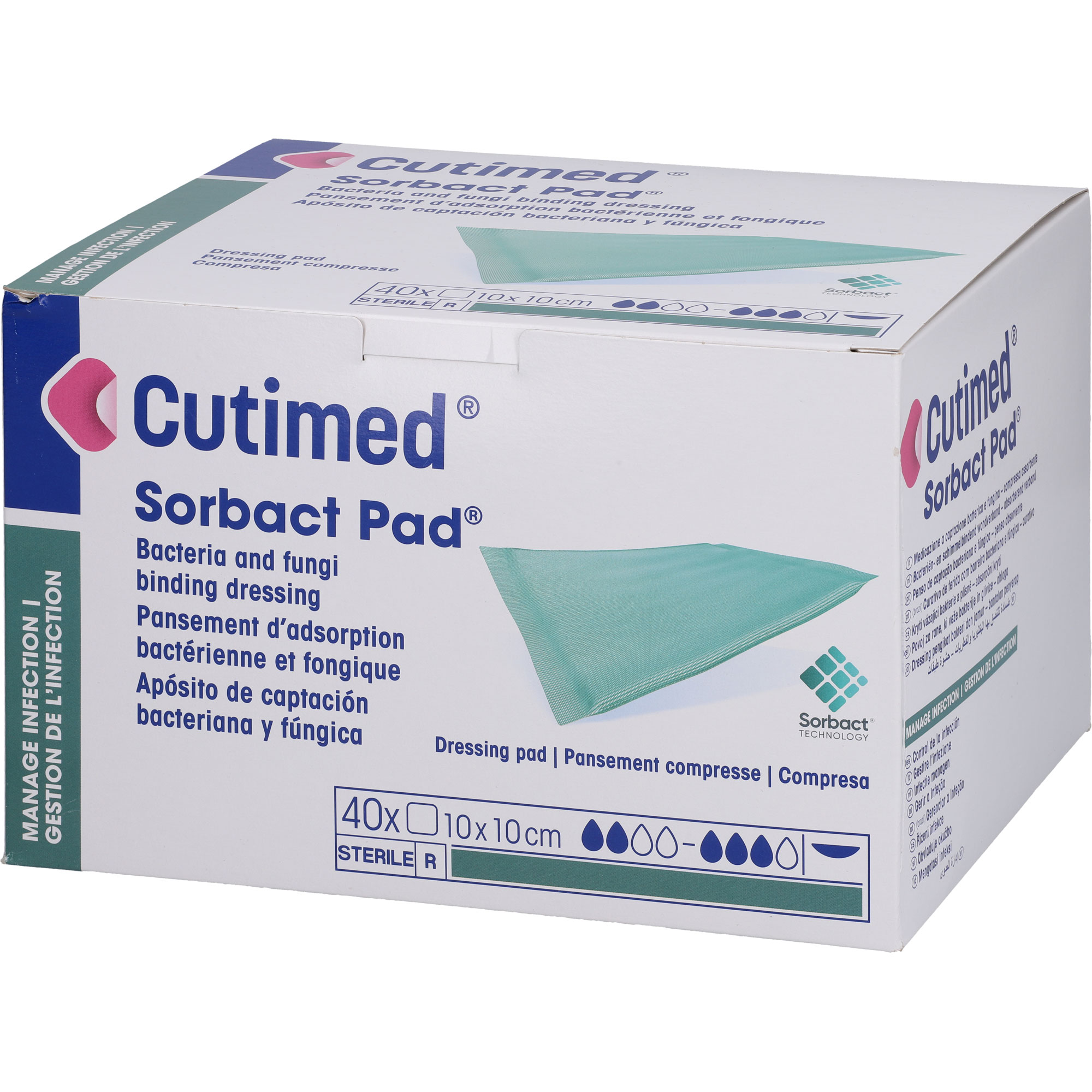 Cutimed Sorbact Pad 10x10 cm 40 St Avitamed bei onfy.de kaufen 20114295