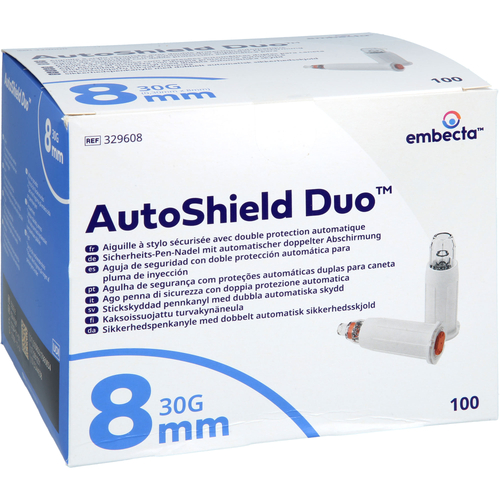 Autoshield Duo Sicherheits-Pen-Nadel 8Mm 100 St embecta bei onfy.de kaufen 20539882