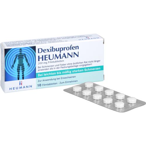 Dexibuprofen Heumann 200 mg Filmtabletten 10 St HEUMANN PHARMA GmbH & Co. Generica bei onfy.de kaufen 18849144